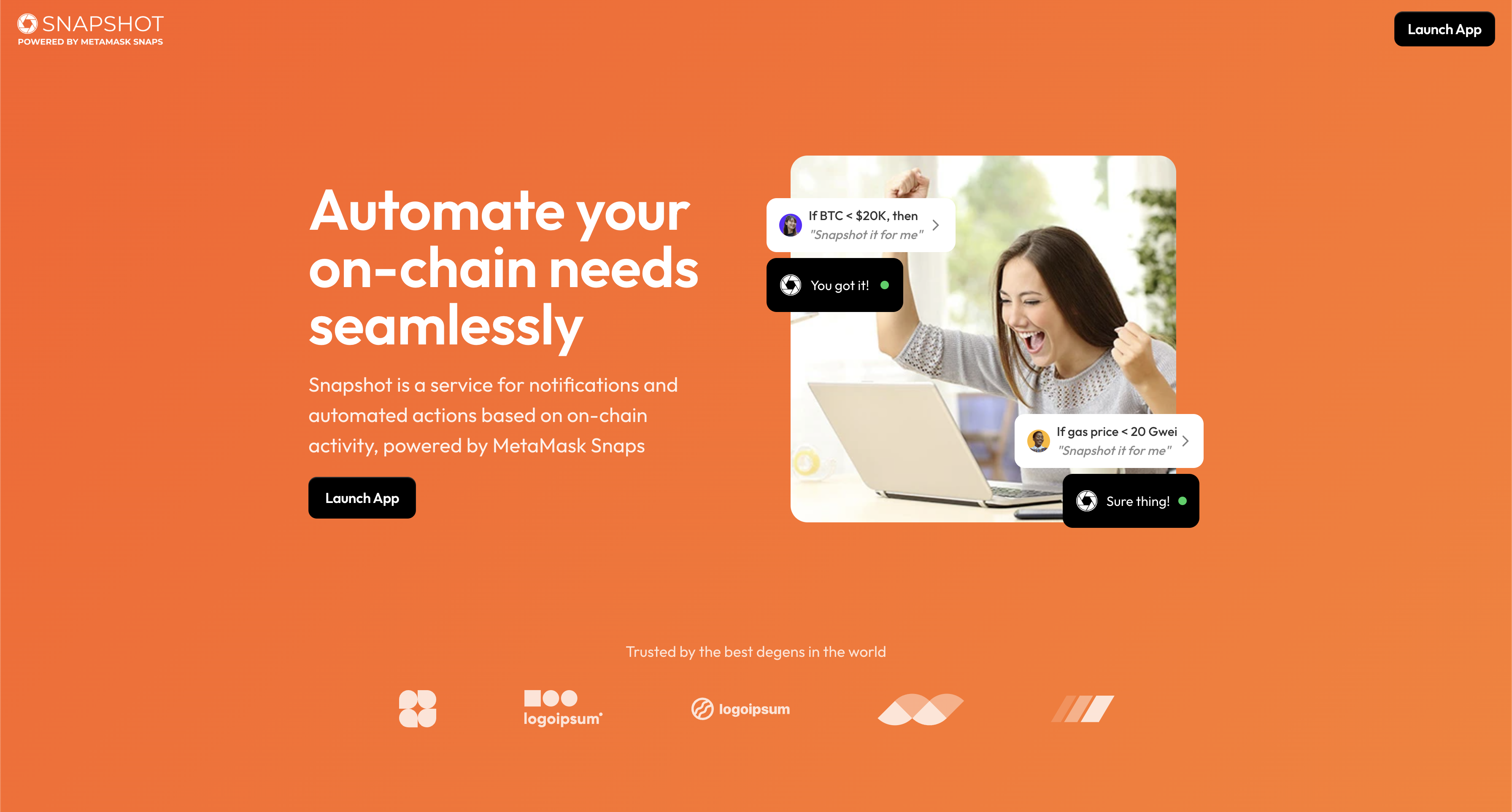 Snapshot | Devpost