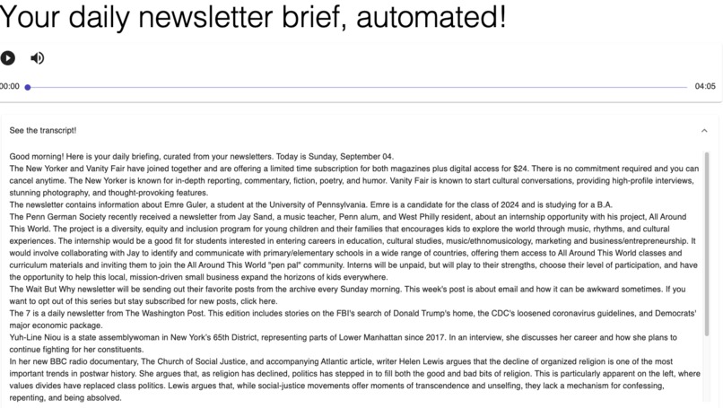 Newscast – screenshot 2