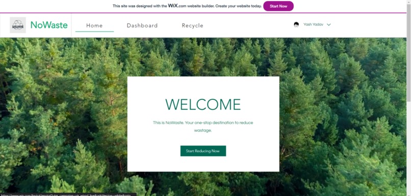 NoWaste – screenshot 1