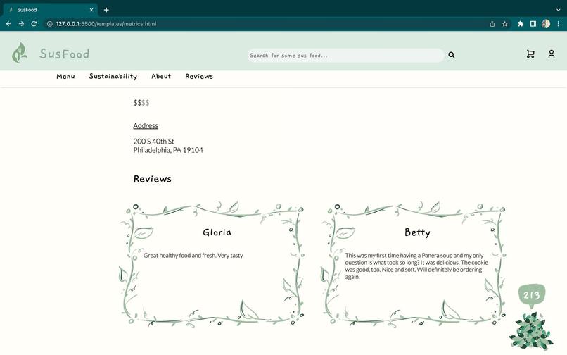 SusFood – screenshot 3