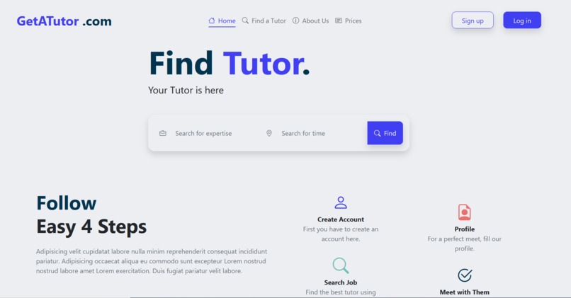 GetATutor – screenshot 1