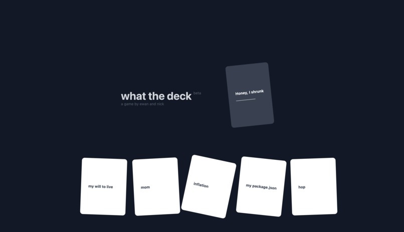 what the deck – screenshot 1