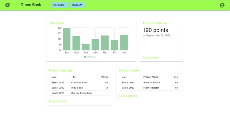 Green Bank – screenshot 2
