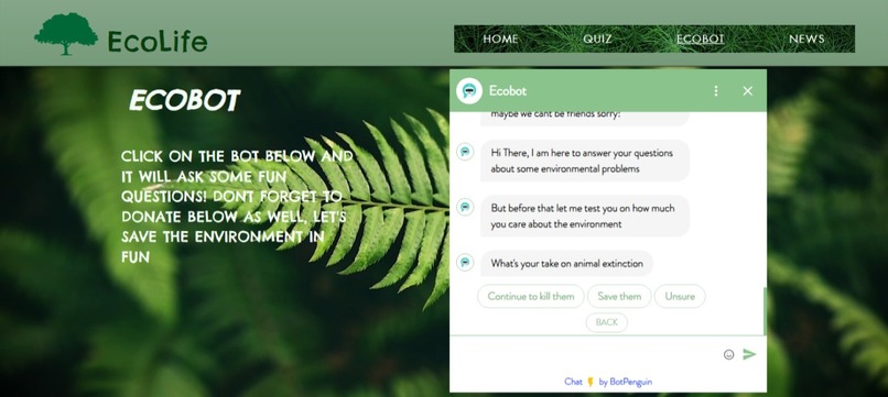 ECOLIFE – screenshot 2