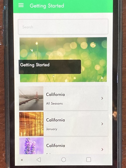 MyFoodMiles App – screenshot 3