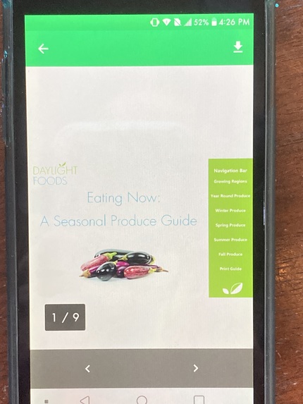 MyFoodMiles App – screenshot 7