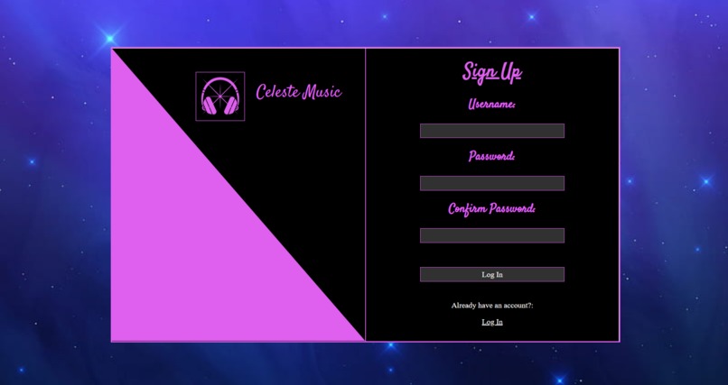 Celeste Music – screenshot 2