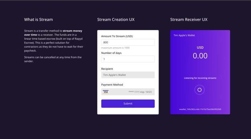 Rapyd Stream – screenshot 2