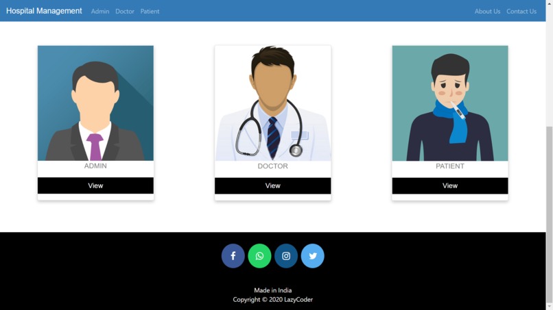 Hospital Management – screenshot 1