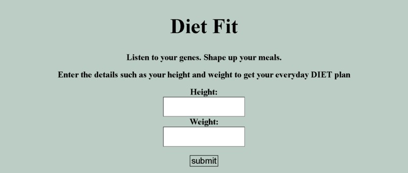 DIET FIT – screenshot 5