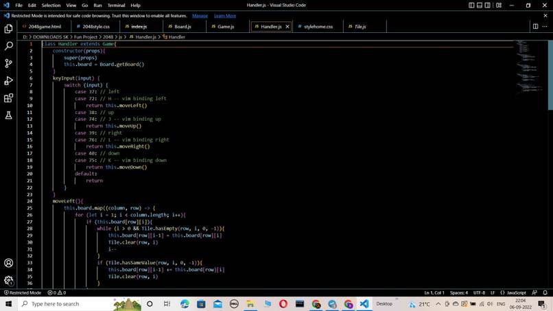 Game2048 – screenshot 5