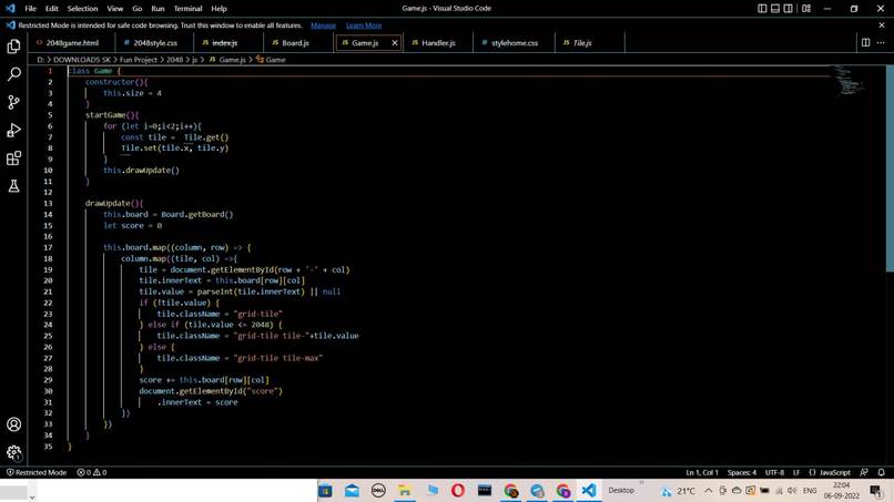 Game2048 – screenshot 6