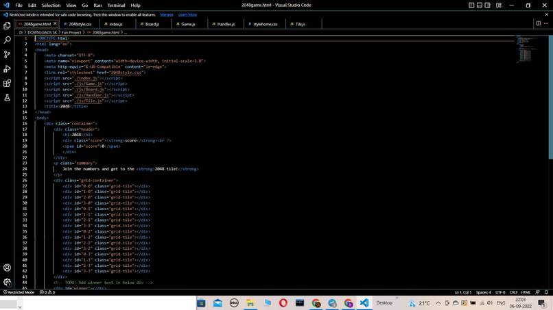 Game2048 – screenshot 7