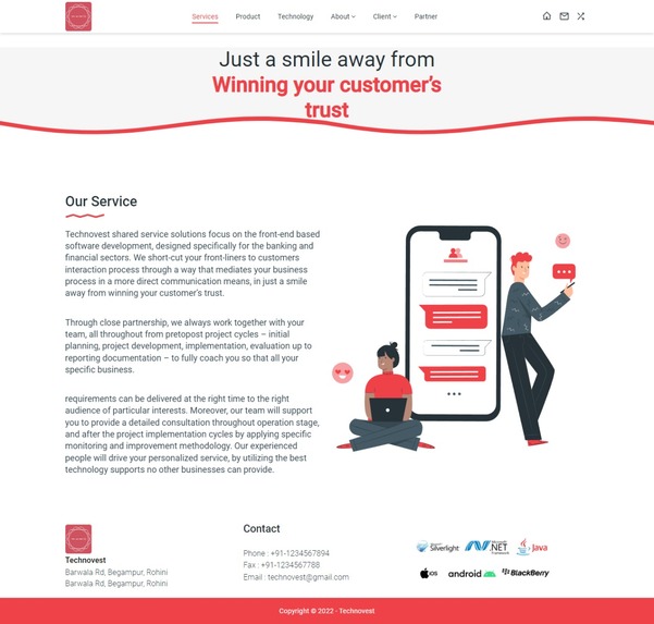 Technovest – screenshot 1