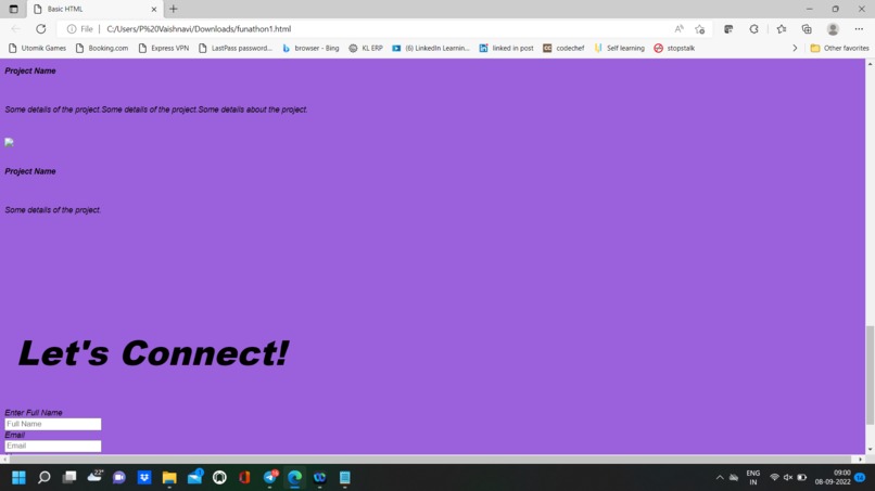 MY PROFILE – screenshot 3