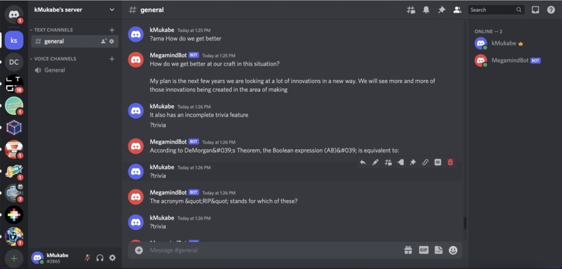 MegamindBot – screenshot 2