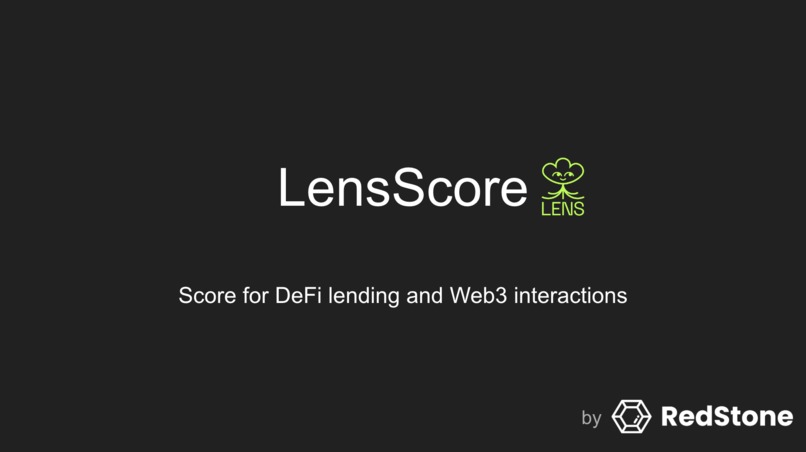 LensScore for DeFi lending and Web3 interactions – screenshot 1