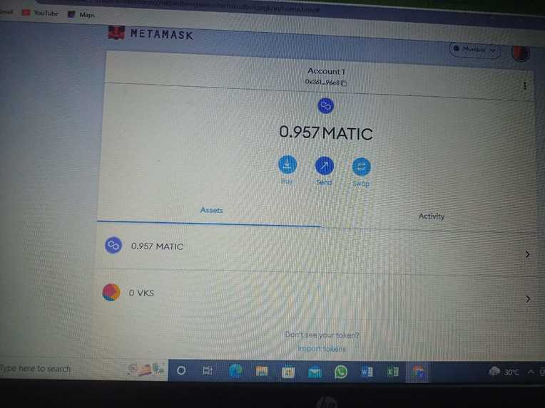VKS TOKEN – screenshot 1