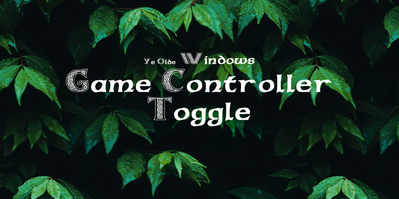 Windows Game Controller Toggle – screenshot 1