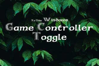 Windows Game Controller Toggle