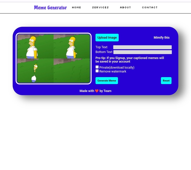 Meme Generator – screenshot 2