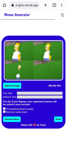 Meme Generator – screenshot 1