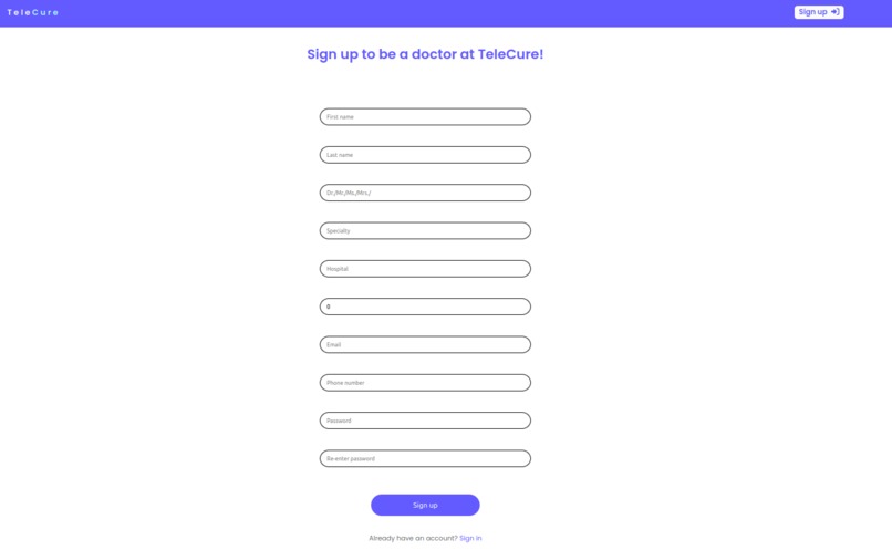 TeleCure – screenshot 2