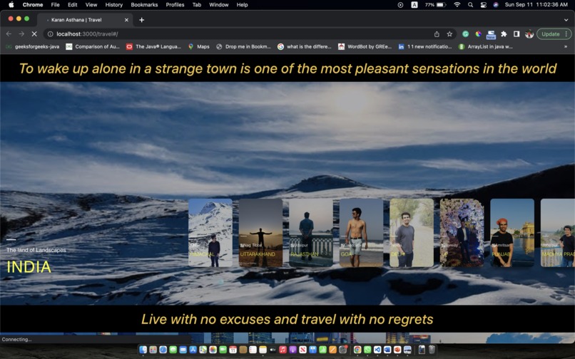 Travel Scrapbook – screenshot 1