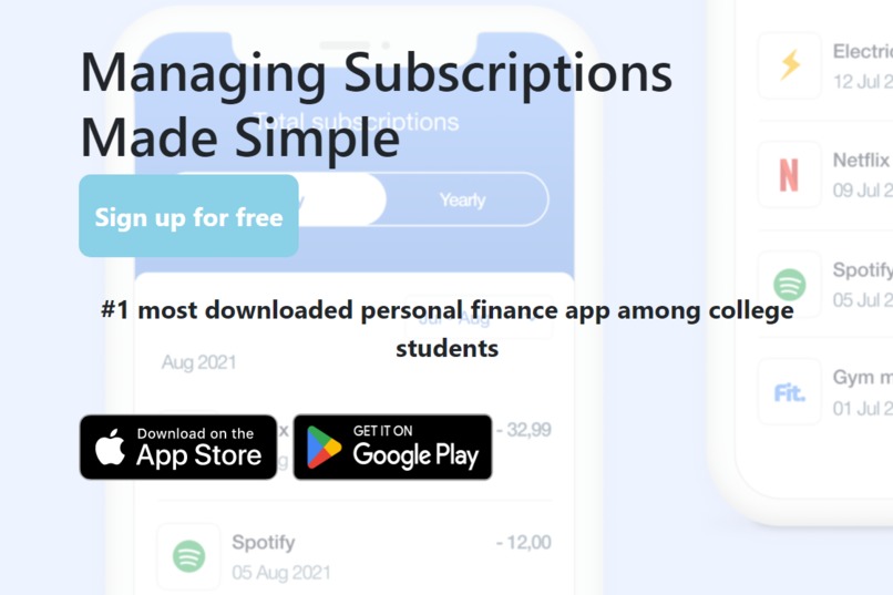 SubAlert – screenshot 1