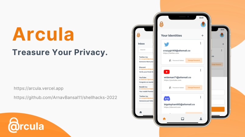 Arcula - Treasure your Privacy – screenshot 2