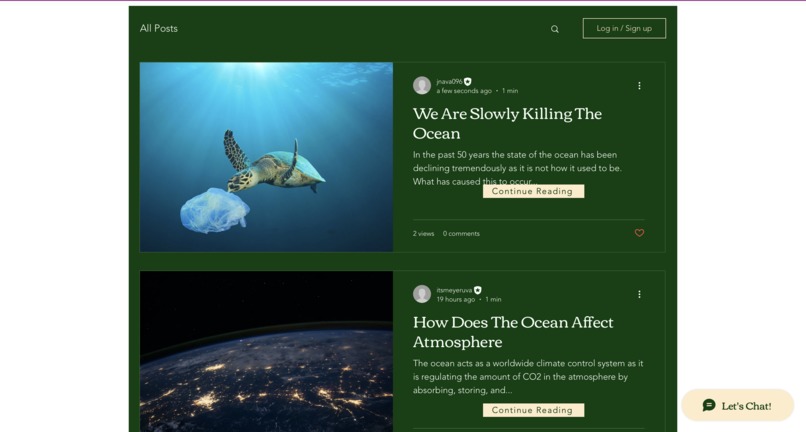 ConserveTheOceans – screenshot 2