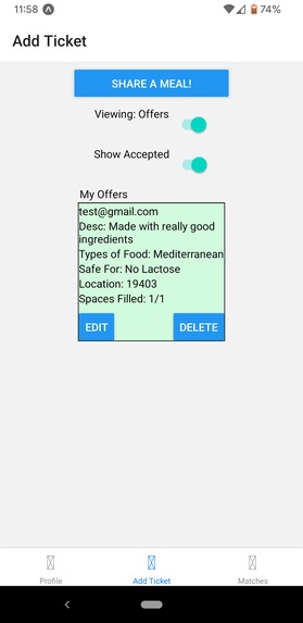 Meet4Meal – screenshot 8