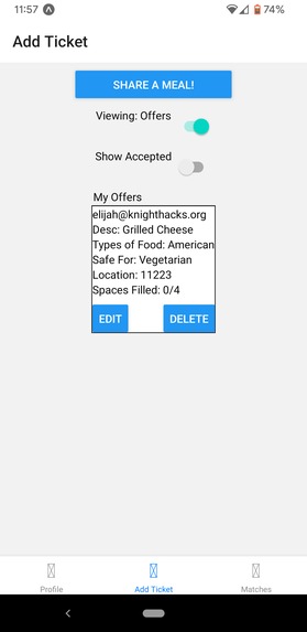 Meet4Meal – screenshot 7