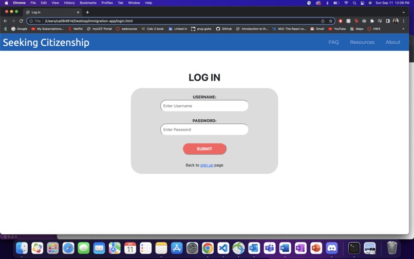 Seeking Citizenship – screenshot 2