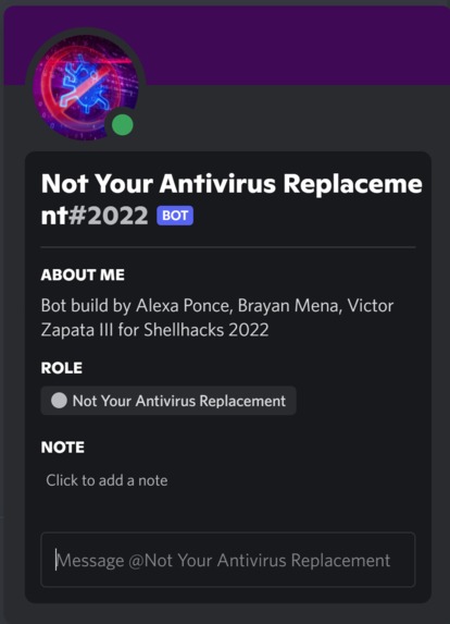 Not Your Antivirus Replacement – screenshot 1