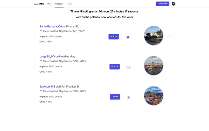 DAOchow – screenshot 3