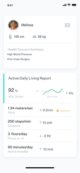 Activities of Daily Living Screening Tool – screenshot 2