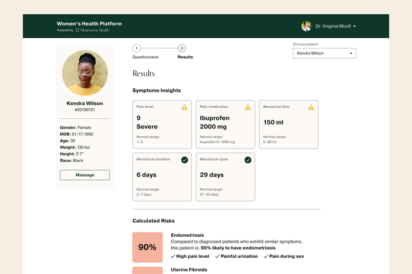 Neuemoon Health – screenshot 2