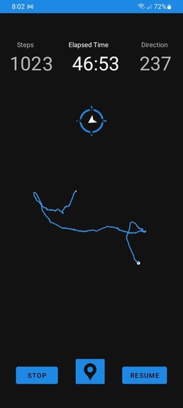 Trailblazer - GPS-less Tracker – screenshot 2