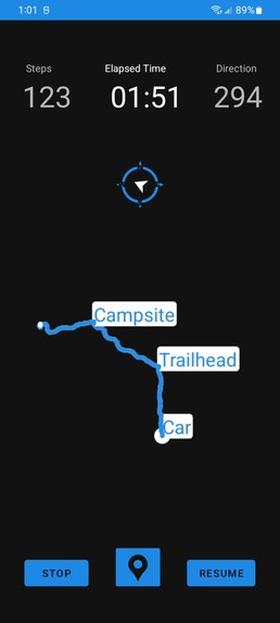 Trailblazer - GPS-less Tracker – screenshot 3