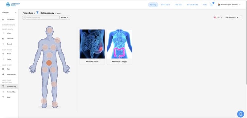 ClearPay Health – screenshot 2