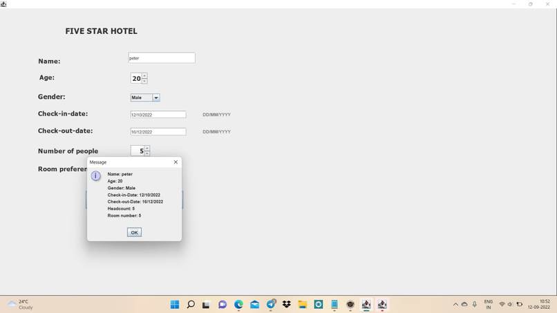  Online Hotel Reservation System – screenshot 2
