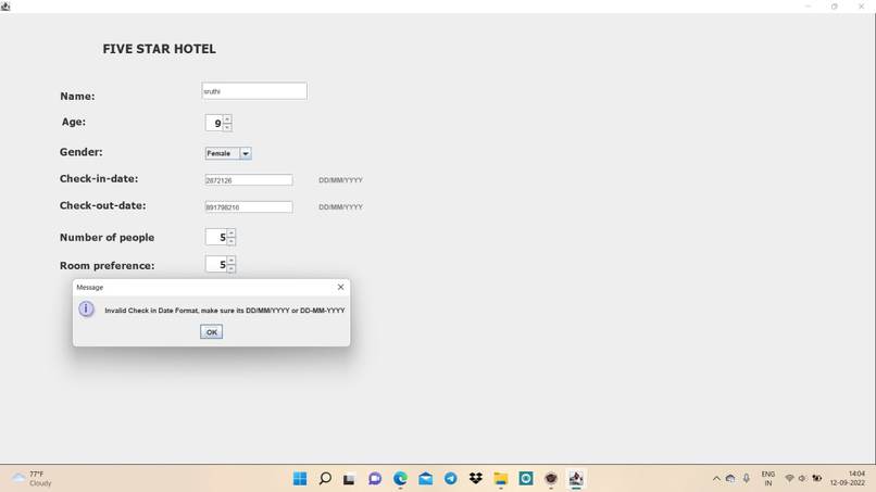  Online Hotel Reservation System – screenshot 4