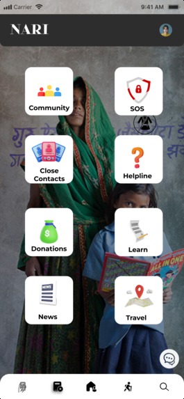 NARI - Women safety and welfare web application – screenshot 2
