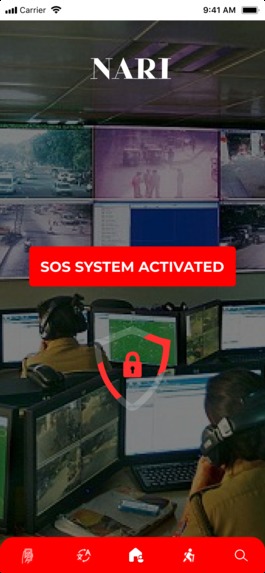 NARI - Women safety and welfare web application – screenshot 3