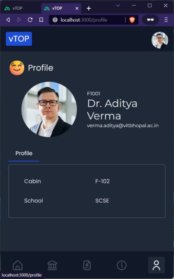 VIT Bhopal University Portal – screenshot 9