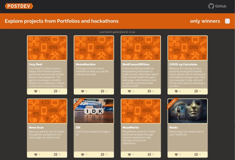 postdev – screenshot 1