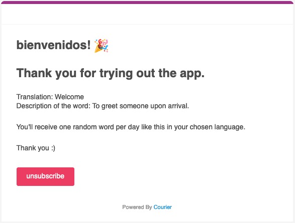 Word of the day – screenshot 4