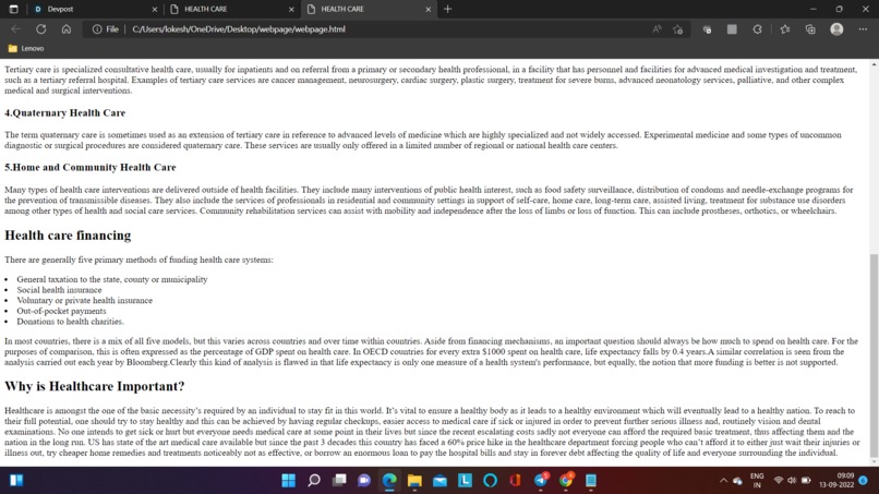 Health Care – screenshot 2