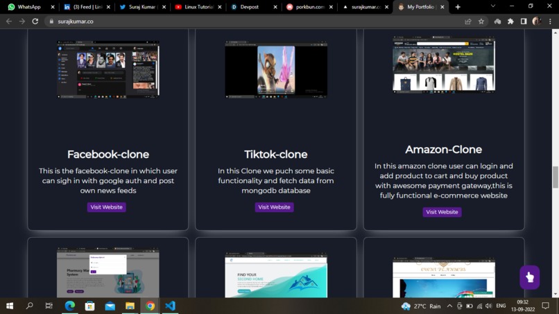 Personal Portfolio – screenshot 5